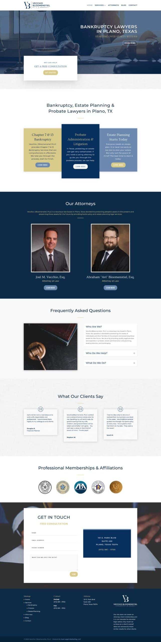 Lawyer Websites Portfolio